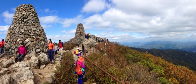 Birobong Peak in Chiaksan National Park